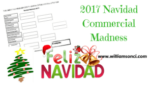 2017 Navidad Commercial Madness